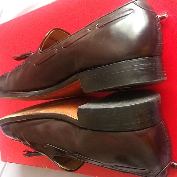 Johnson & Murphy tassel loafers Sz 10 D/B  $100+ f - Picture 4 of 9
